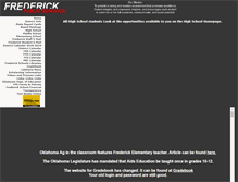 Tablet Screenshot of frederickbombers.net